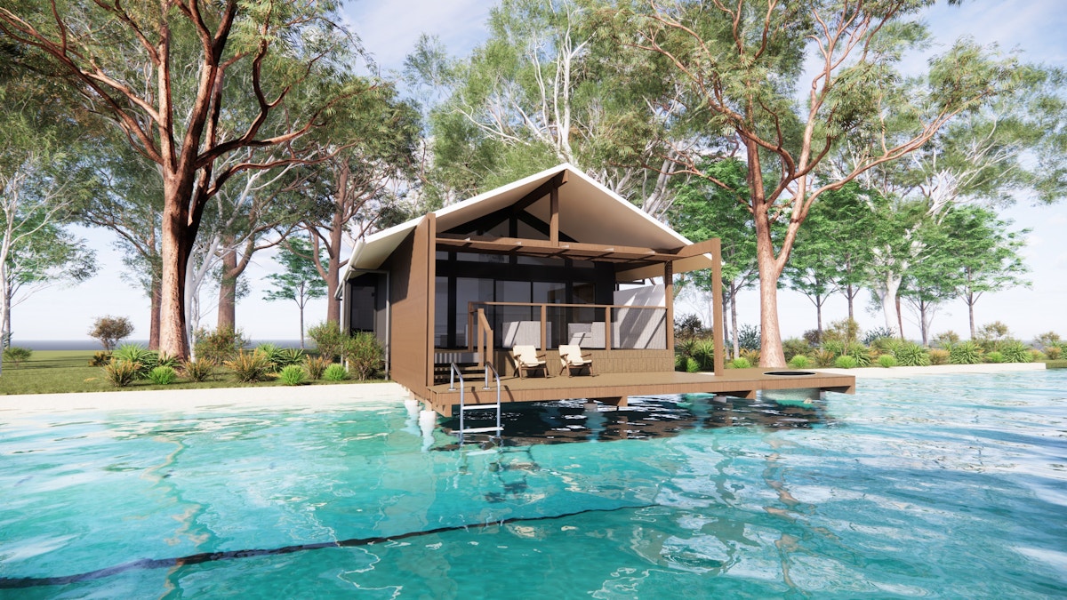 Plunge pools arrive at Sandstone Point resort